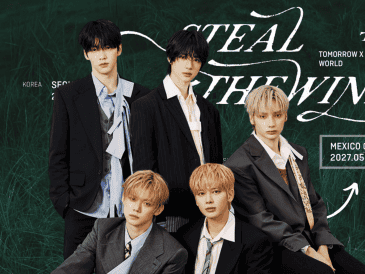 TXT está integrado por Soobin, Beomgyu, Hueningkai (arriba), Yeonjun y  Taehyun (abajo). ESPECIAL/IG/@txt_bighit