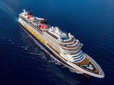 Disney Cruise Line dio a conocer sus itinerarios para el otoño de 2027 y la primavera de 2028. ESPECIAL/DISNEY CRUISE LINE.