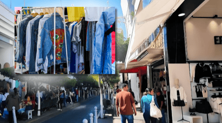 La zona comercial cuenta con más de mil 100 tiendas distribuidas donde encontrarás ropa, calzado y accesorios. GOBIERNO DE ZAPOTLANEJO / CANVA / ESPECIAL