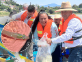 La producción de pescado blanco en la reserva se realizaba de forma artesanal y directamente en el lago. GOBIERNO DE MICHOACAN / ESPECIAL