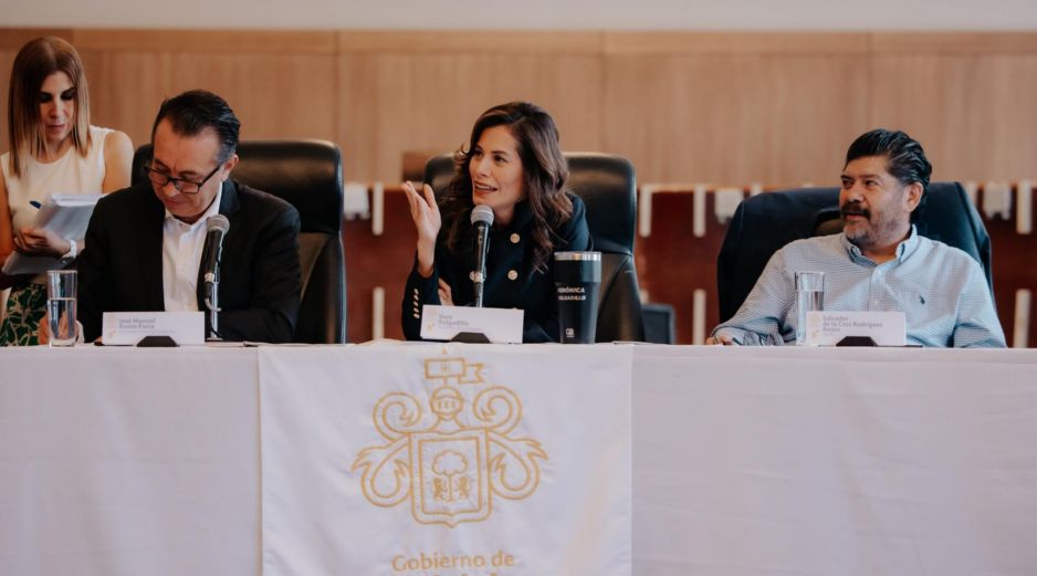 La Presidenta de Guadalajara reconoció la labor coordinada que se ha realizado entre la Federación y el Gobernador del Estado, Pablo Lemus Navarro. CORTESÍA