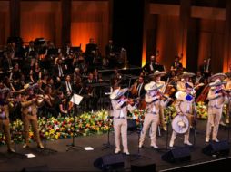 Los mariachis Nuevo Tecalitlán y Los Camperos recorrieron parte del repertorio de dos figuras que marcaron la música mexicana. EL INFORMADOR/J. Acosta