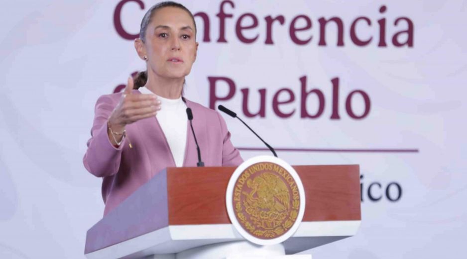 La Mandataria Claudia Sheinbaum ha defendido la fortaleza de la economía mexicana pese a las tensiones comerciales y los aranceles impulsados por el presidente estadounidense, Donald Trump. SUN / F. Rojas
