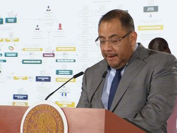 Omar Reyes Colmenares explicó que la recepción de estos recursos en la Tesorería de la Federación se realizó a través de la gestión de la UIF. YT / Claudia Sheinbaum Pardo