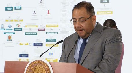 Omar Reyes Colmenares explicó que la recepción de estos recursos en la Tesorería de la Federación se realizó a través de la gestión de la UIF. YT / Claudia Sheinbaum Pardo
