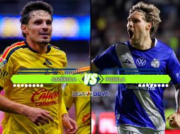 Las Águilas llegan como líderes e invictas, mientras que La Franja buscará confirmar su gran arranque de torneo ante uno de los principales protagonistas de la Liga MX. ESPECIAL / IMAGO7 y CANVA