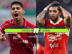 Los Diablos Rojos buscan mantenerse entre los primeros puestos, mientras que los Bravos intentarán poner fin a su pésimo arranque de torneo. ESPECIAL / IMAGO7 y CANVA