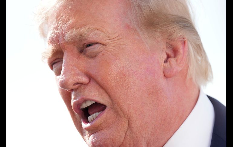 Trump anunció el acuerdo en una publicación en redes sociales. AP/J. Martin