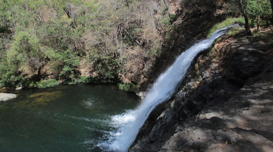 Conoce el Salto de Nogal, uno de los espectáculos naturales de Jalisco. ESPECIAL / Gobierno de Jalisco