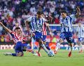 Chivas dejó escapar la victoria ante Pachuca y terminó empatando 1-1 en el Estadio Hidalgo, pese a adelantarse desde el tercer minuto con gol de Roberto Alvarado. IMAGO7.