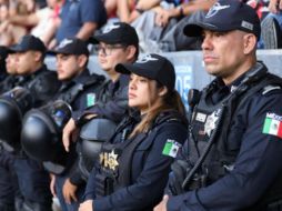El operativo de seguridad contempló alrededor de mil 500 elementos de diferentes corporaciones. ESPECIAL/Comisaría de Guadalajara