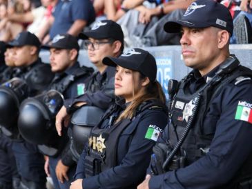 El operativo de seguridad contempló alrededor de mil 500 elementos de diferentes corporaciones. ESPECIAL/Comisaría de Guadalajara