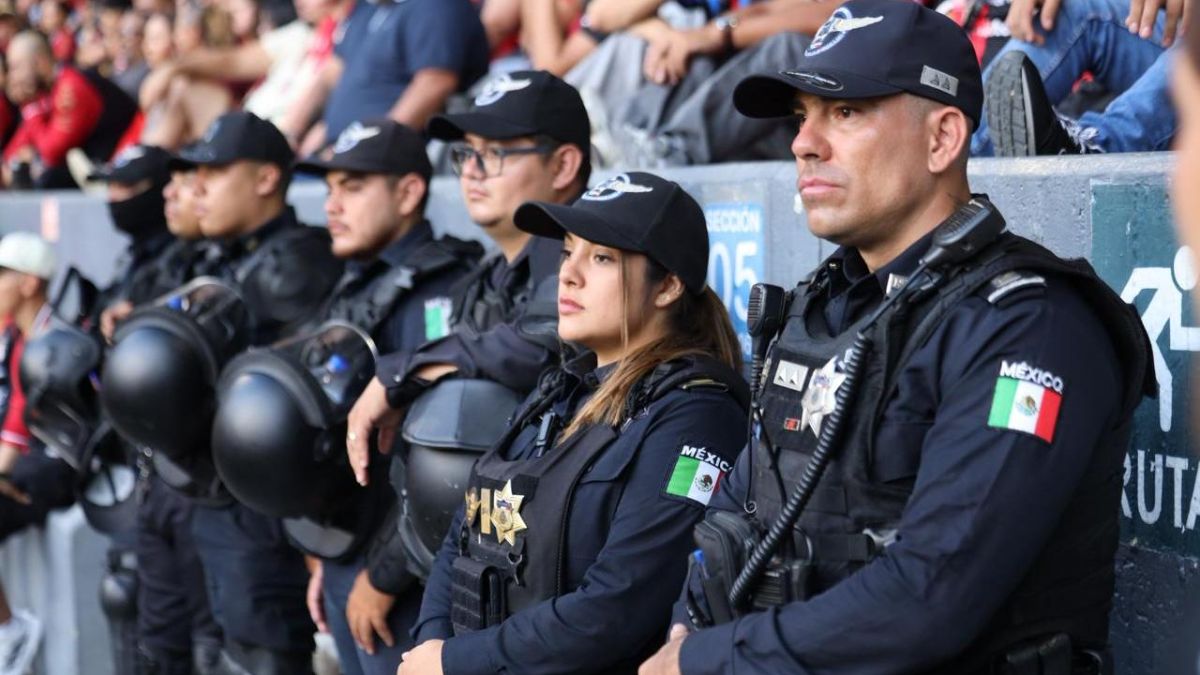 Detienen a cinco personas tras partido Atlas vs Querétaro; reportan saldo blanco