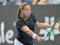 La tenista venció a Elise Mertens en la final. EFE/ M. SIERRA