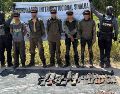 Entre lo asegurado están 11 vehículos, 33 armas de fuego largas, seis artefactos explosivos, una granada, cartuchos y cargadores. X/GabSeguridadMX