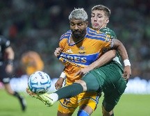 Santos y Tigres brindaron un partido trabado y con pocas oportunidades de gol. IMAGO7