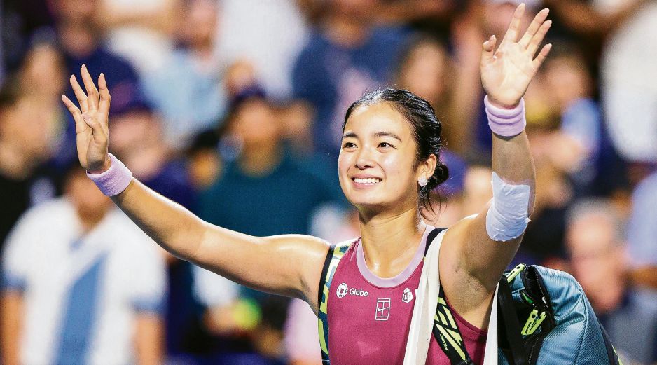 Alex Eala regresa a Nueva York para la gira que la encamina a convertirse en uno de los rostros del tenis. AP/K. Newman