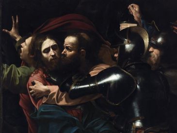 "El que quiera venir conmigo, que renuncie a sí mismo, que tome su cruz y me siga". WIKIPEDIA/“El prendimiento de Cristo”, de Caravaggio