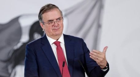 Ebrard aseguró que más del 95 % de las exportaciones mexicanas podrá acceder al mercado europeo y que autopartes y vehículos podrán ingresar sin aranceles a los 27 países miembros. EFE / ARCHIVO