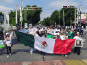 La concentración comenzó a las 8:30 horas, teniendo como punto de encuentro la Glorieta de las y los Desaparecidos, en Niños Héroes Chapultepec. ESPECIAL