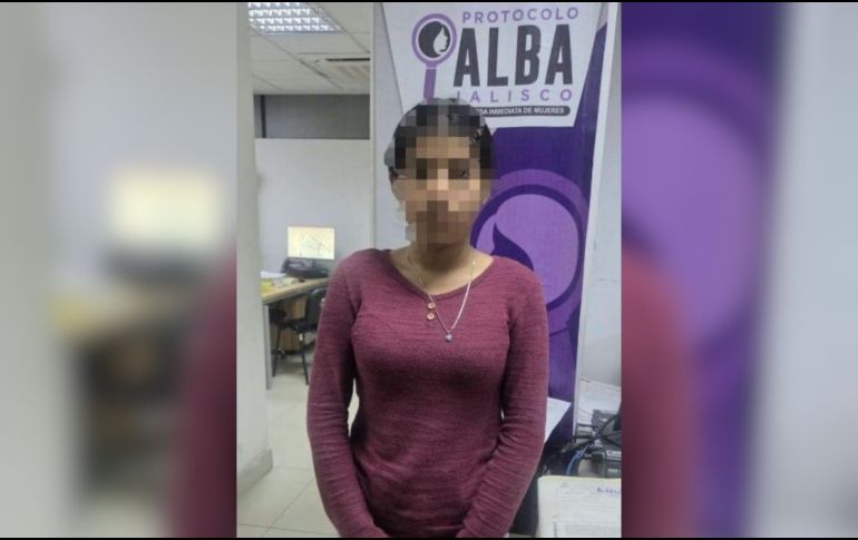 Dayana Andrea Hernández Hernández, de 13 años, fue localizada con vida en una vivienda del municipio de Zapotlanejo. ESPECIAL.