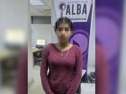 Dayana Andrea Hernández Hernández, de 13 años, fue localizada con vida en una vivienda del municipio de Zapotlanejo. ESPECIAL.