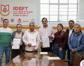El acuerdo, firmado con la representante legal de la compañía, Norma Rodríguez Ramírez, permitirá desarrollar mecanismos de capacitación orientados a las necesidades de la empresa. IDEFT