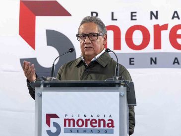 Higinio Martínez reconoció que mantener el orden ante una mayor confrontación será uno de sus principales retos al frente del Senado. SUN/H. Salvador.