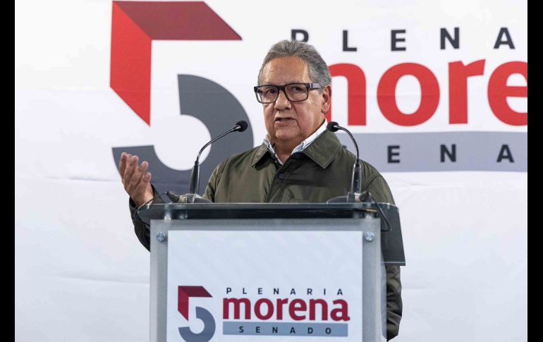 Higinio Martínez reconoció que mantener el orden ante una mayor confrontación será uno de sus principales retos al frente del Senado. SUN/H. Salvador.