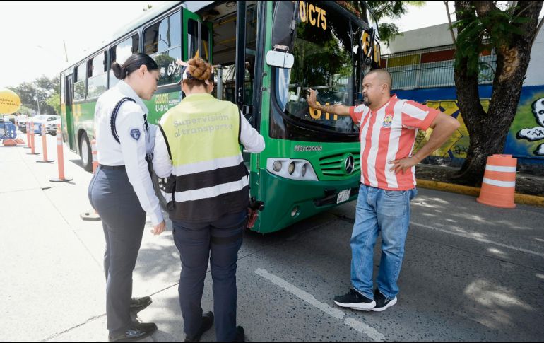 Capacitación, supervisión y vigilancia forman parte de las medidas aplicadas para disminuir los riesgos asociados con el transporte público. ESPECIAL