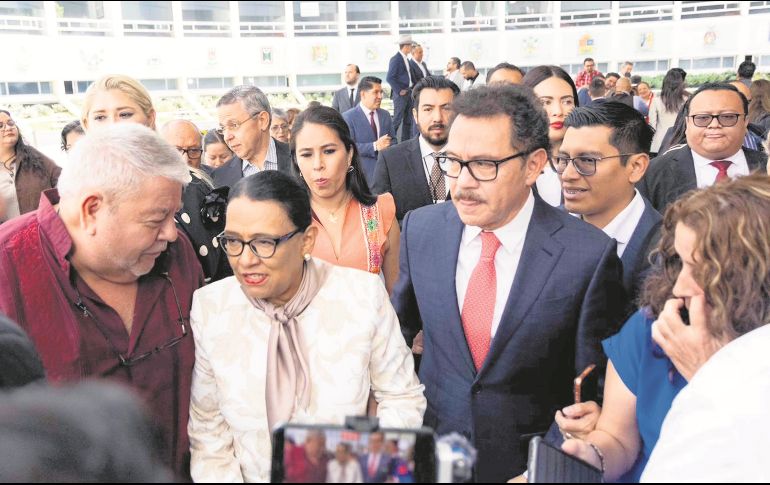 Rosa Icela Rodríguez advirtió que las elecciones de 2027 pondrán a prueba a Morena. EL UNIVERSAL