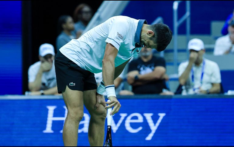 Tras la eliminación, Djokovic comentó que estaba 