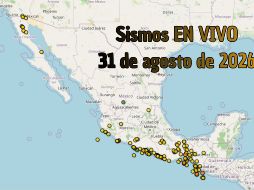 EN VIVO | Sismos en México | Lunes 31 de agosto. ESPECIAL / SSN