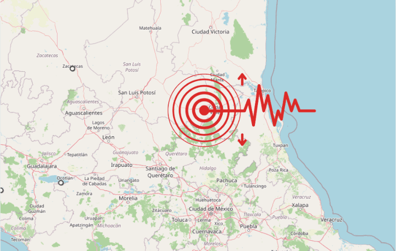 &nbsp;Sismo en SLP. ESPECIAL / SSN