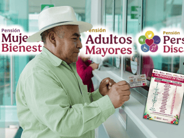 Conoce el calendario Pensión Bienestar septiembre 2026. Consulta las fechas de pago por letra del apellido para adultos mayores, mujeres y personas con discapacidad en México. ESPECIAL/Banco del Bienestar