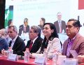 La intervención de Pozos formó parte de una agenda que incluyó distintos encuentros con integrantes del gabinete federal. ESPECIAL