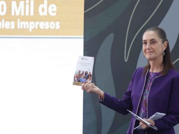 CLAUDIA SHEINBAUM. Los contenidos del programa estarán enfocados en que los jóvenes puedan reconocer sus emociones, identificar cuándo necesitan pedir ayuda y reflexionar sobre su relación con las tecnologías. SUN / F. Rojas