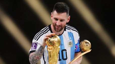 Lionel Messi anunció oficialmente su retiro del equipo nacional mediante una emotiva carta. EFE / ARCHIVO