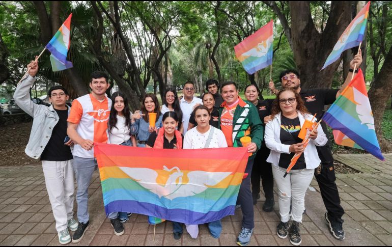 Jalisco se distingue por ser el único estado que cuenta con una Delegación de Diversidad dentro de Movimiento Ciudadano. CORTESÍA