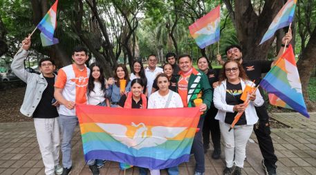 Jalisco se distingue por ser el único estado que cuenta con una Delegación de Diversidad dentro de Movimiento Ciudadano. CORTESÍA