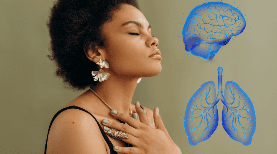 La respiración desempeña un papel importante en funciones como el pensamiento, la atención, la memoria, la percepción y el control de las emociones. CANVA