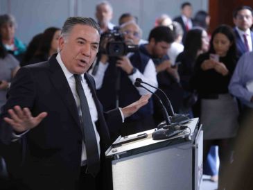 Inzunza reiteró que tiene la conciencia tranquila luego de los señalamientos de Estados Unidos. SUN/F. Rojas