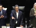 Higinio Martínez Miranda rindió protesta entre gritos de "¡Presidente! ¡Presidente! ¡Presidente!" SUN/D. Sánchez