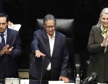 Higinio Martínez Miranda rindió protesta entre gritos de 