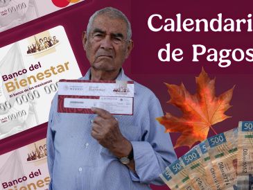 El calendario oficial de pagos de la Pensión Bienestar para adultos mayores de septiembre de 2026 fue dado a conocer ayer lunes. ESPECIAL / EL INFORMADOR y Programas del Bienestar