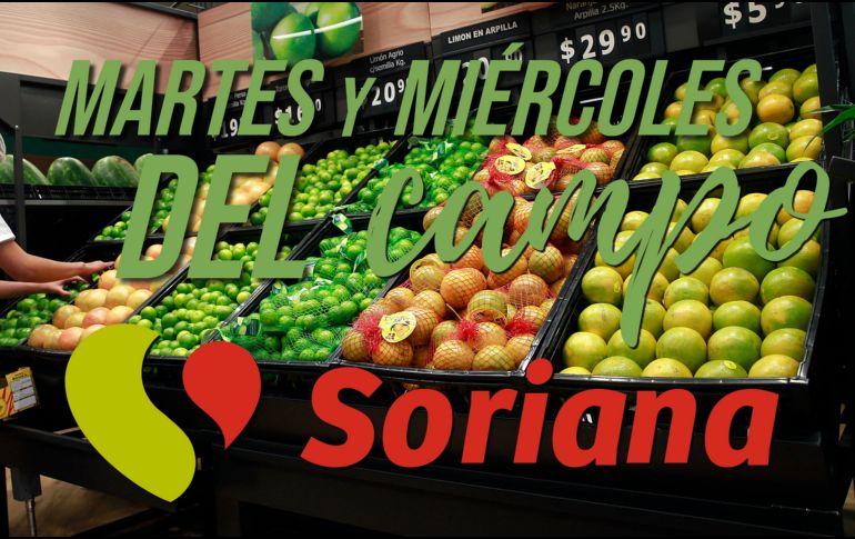 Estas son TODAS las ofertas de hoy y mañana en Soriana por el Martes y Miércoles del Campo. EL INFORMADOR / ARCHIVO