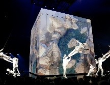 El Cubo es esencial en la historia y es la primera vez que se utiliza un elemento tan grande en el escenario / Fotos: Jean-François Savaria