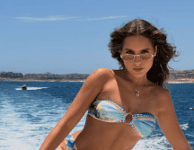 Fátima Bosch, la todavía hoy Miss Universe y quien entregó la corona a María Vargas. INSTAGRAM / @arisbecueto