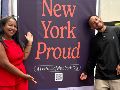 Una muestra artística sucede en Nueva York para mostrar las aportaciones de inmigrantes a la ciudad tras las amenazas de Trump. EFE/ R. HERNÁNDEZ
