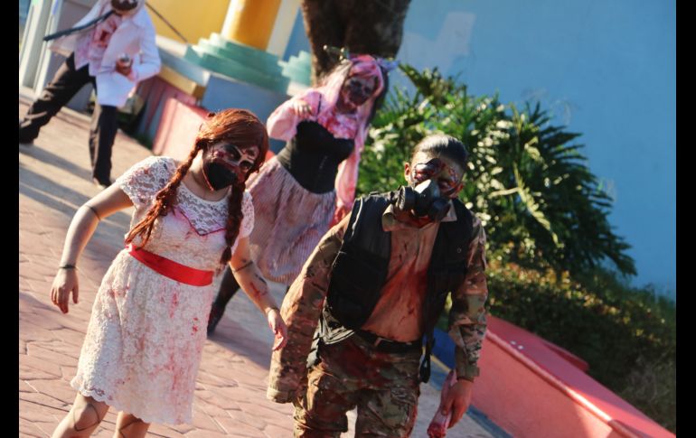Los tapatíos recuerdan con nostalgia la clásica Zona del Terror, una icónica atracción de Halloween que marcó a toda una generación. EL INFORMADOR/ARCHIVO